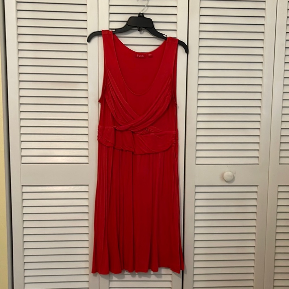 Elle burnt orange Dress
